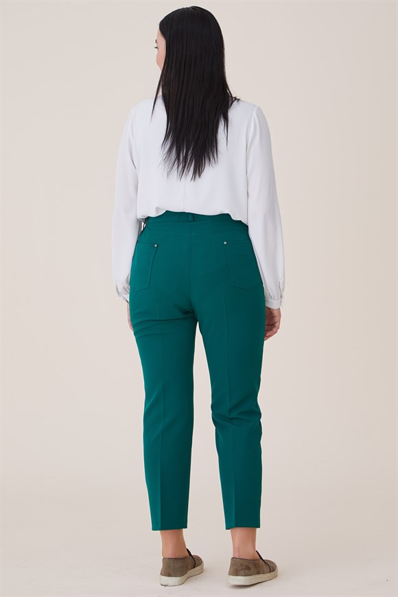 Yeşil - Cepli Pantolon